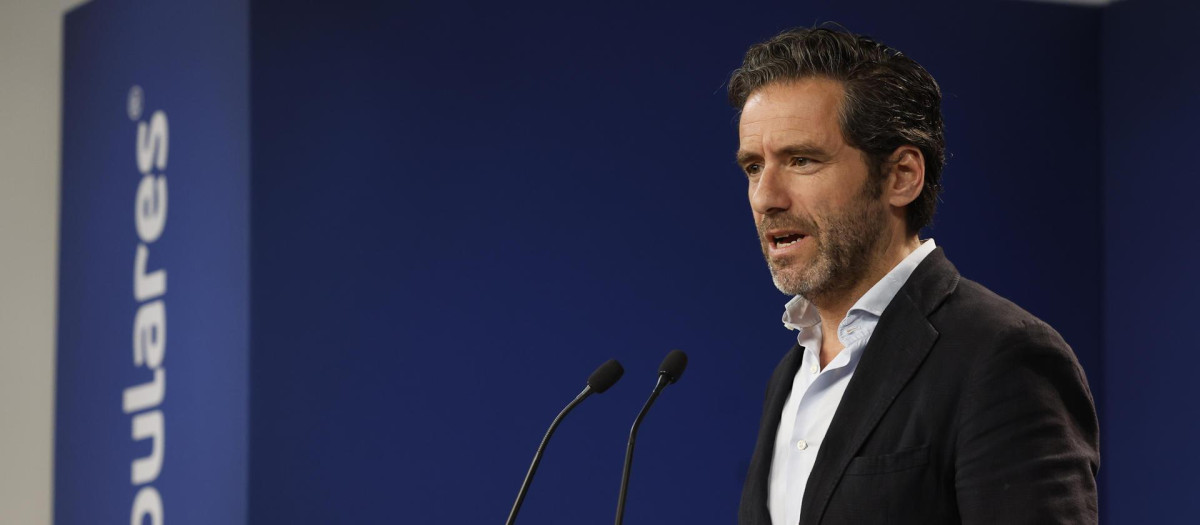 El portavoz del PP, Borja Sémper