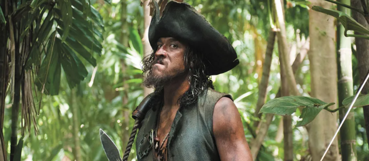 Tamayo Perry en los Piratas del Caribe