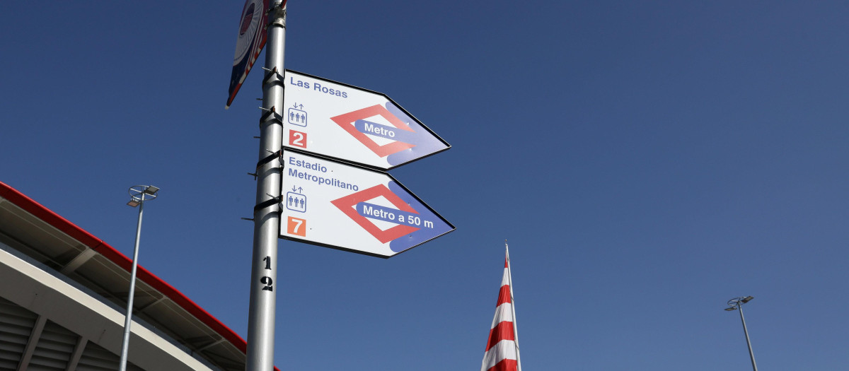 Cartelería Metro de Madrid