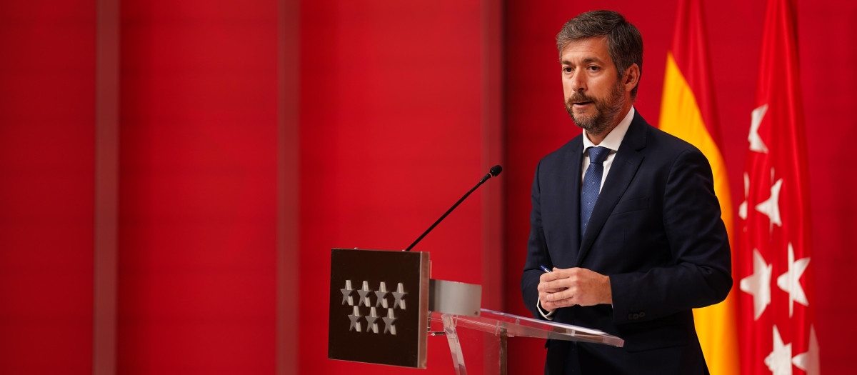 El consejero de Presidencia de Madrid, Miguel Ángel García
