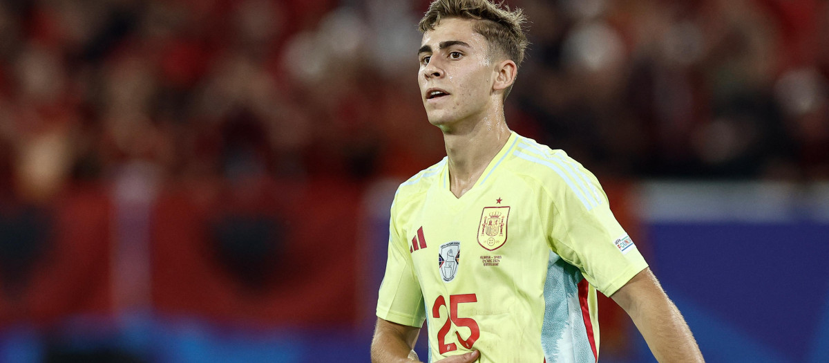Fermín López ha sido convocado por Santi Denia para disputar los Juegos Olímpicos de Paris