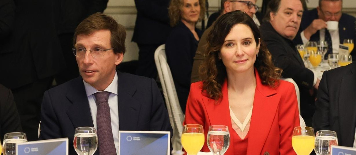 Isabel Díaz Ayuso y Francisco Martín