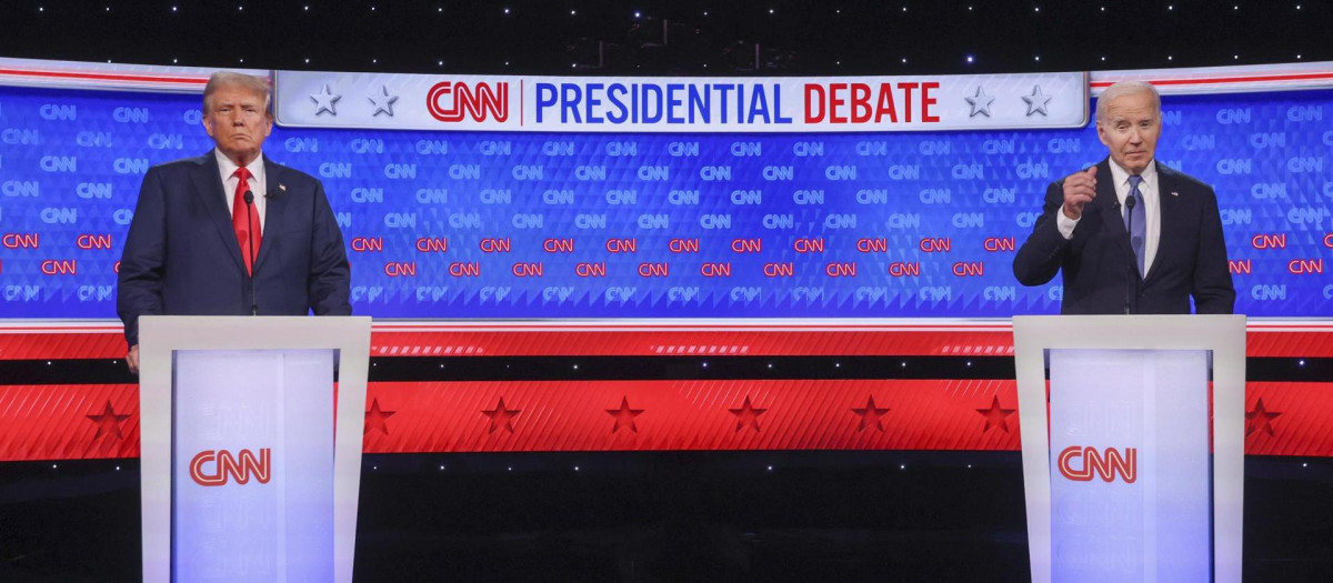 Biden y Trump se han medido en el primer debate electoral