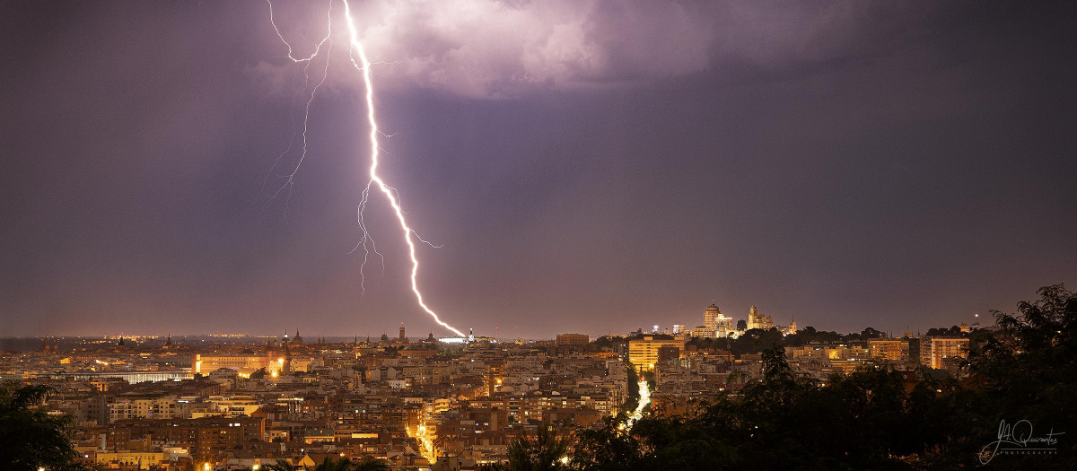 Tormenta sobre Madrid