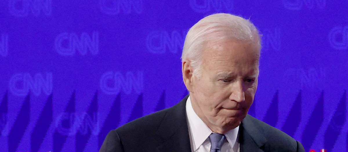 Joe Biden se retira del plató de CNN tras finalizar el primer debate contra Donald Trump
