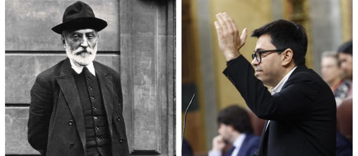 Miguel de Unamuno y Gerardo Pisarello