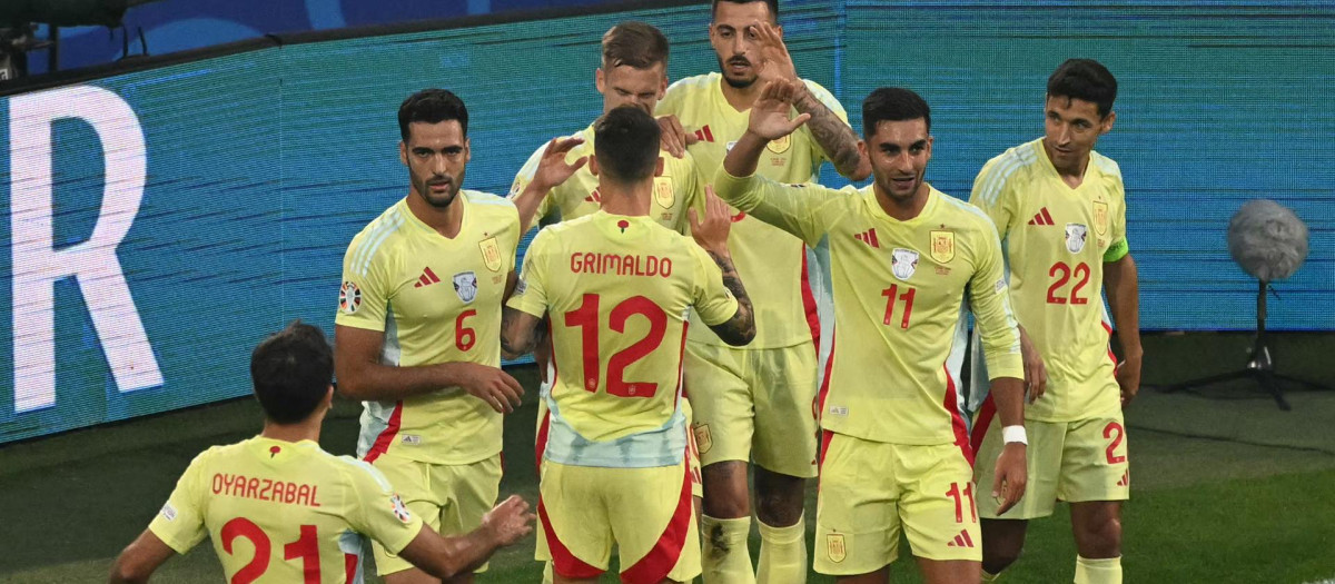 La selección española actual va al ritmo de la del 2008 pero con otro estilo de juego