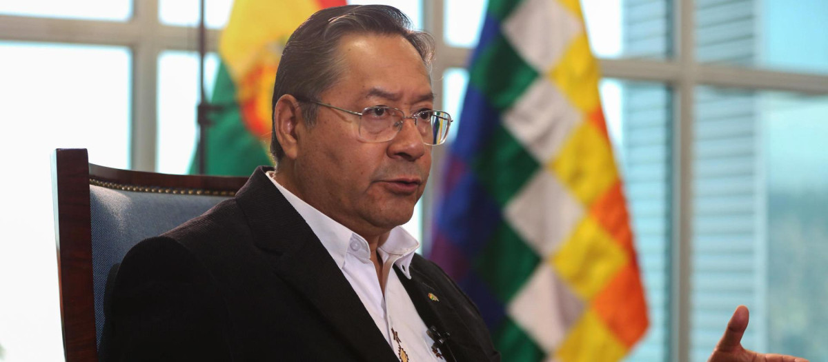 Luis Arce, presidente de Bolivia