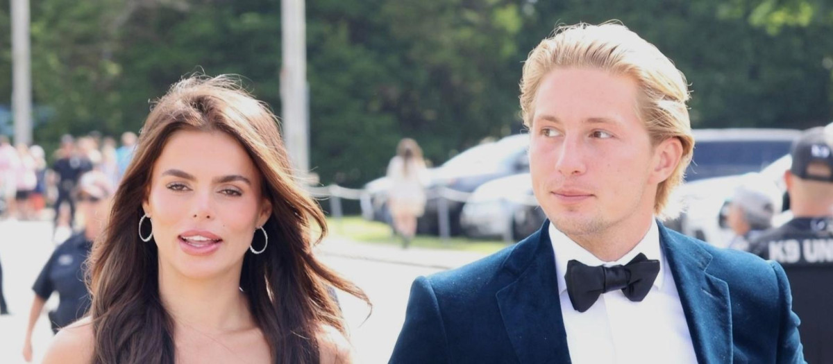 Westerly, RI  - Prince Constantine Alexios of Greece and Denmark is seen arriving with girlfreind Brooks Nader to the wedding of Olivia Culpo and Christian McCaffrey. Guests were seen arriving to the Ocean house this afternoon ahead of the couples wedding held at the Ocean House in RI.

Pictured: Prince Constantine Alexios, Brooks NAder

BACKGRID USA 29 JUNE 2024 

BYLINE MUST READ: Patriot Pics / BACKGRID

USA: +1 310 798 9111 / usasales@backgrid.com

UK: +44 208 344 2007 / uksales@backgrid.com

*UK Clients - Pictures Containing Children
Please Pixelate Face Prior To Publication* *** Local Caption *** .