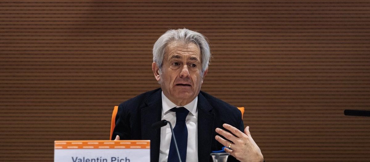 El Presidente del CGE, Valentín Pich.
