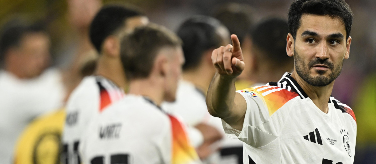 Ilkay Gundogan es el capitán de la selección alemana en esta Eurocopa