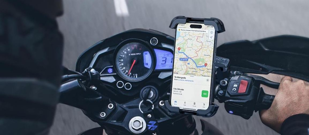 Soporte Móvil Moto Antivibración
