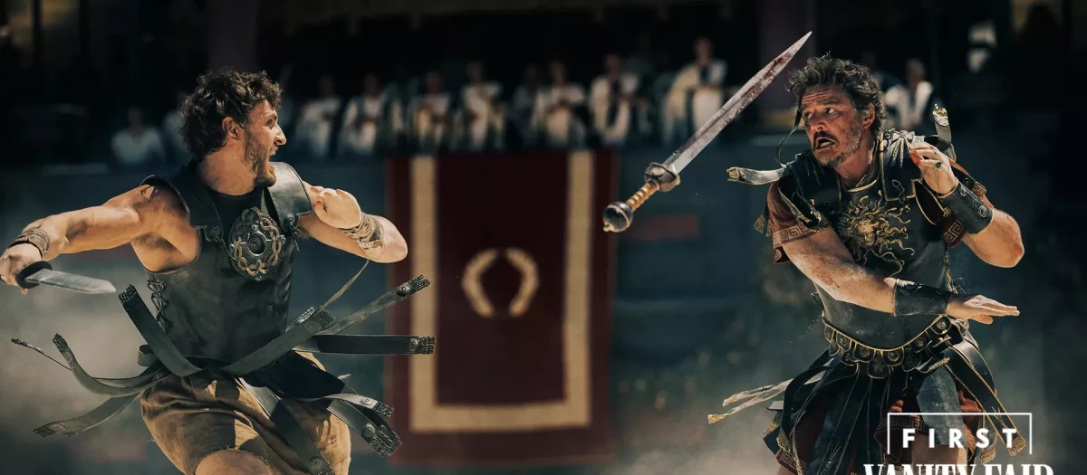 Paul Mescal y Pedro Pascal, protagonistas de Gladiator 2