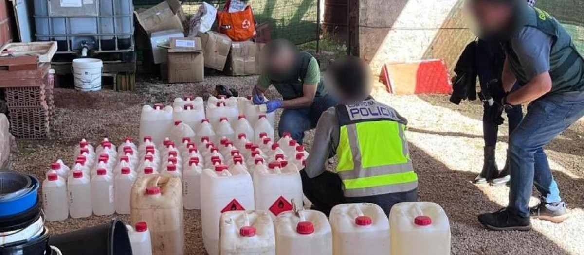 Los nueve registros se realizaron de manera simultánea en las provincias de Madrid, Ciudad Real y Málaga