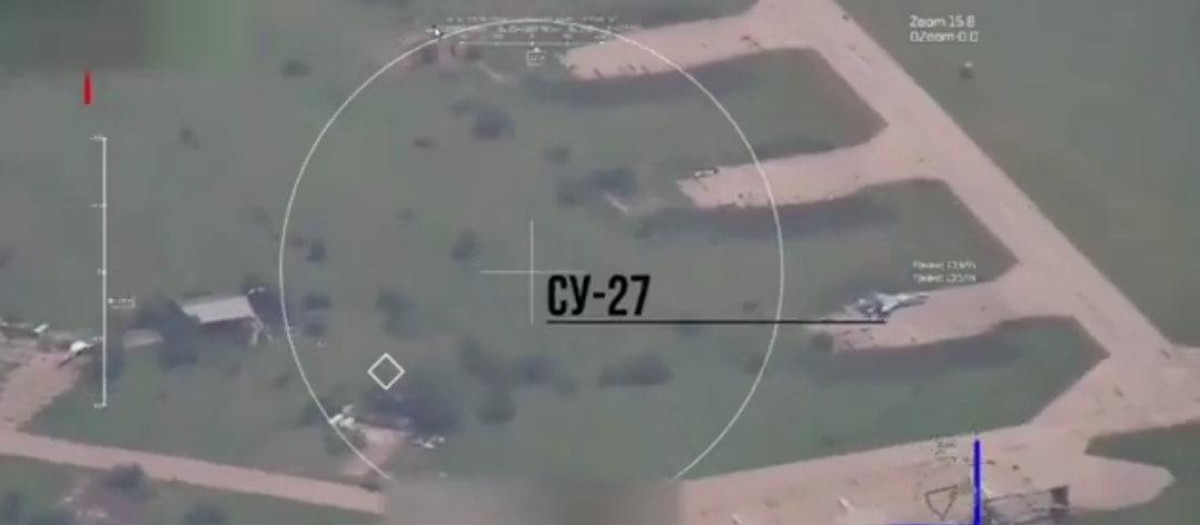 La base aérea ucraniana de Myrhorod, situada al este del país está bajo ataque ruso