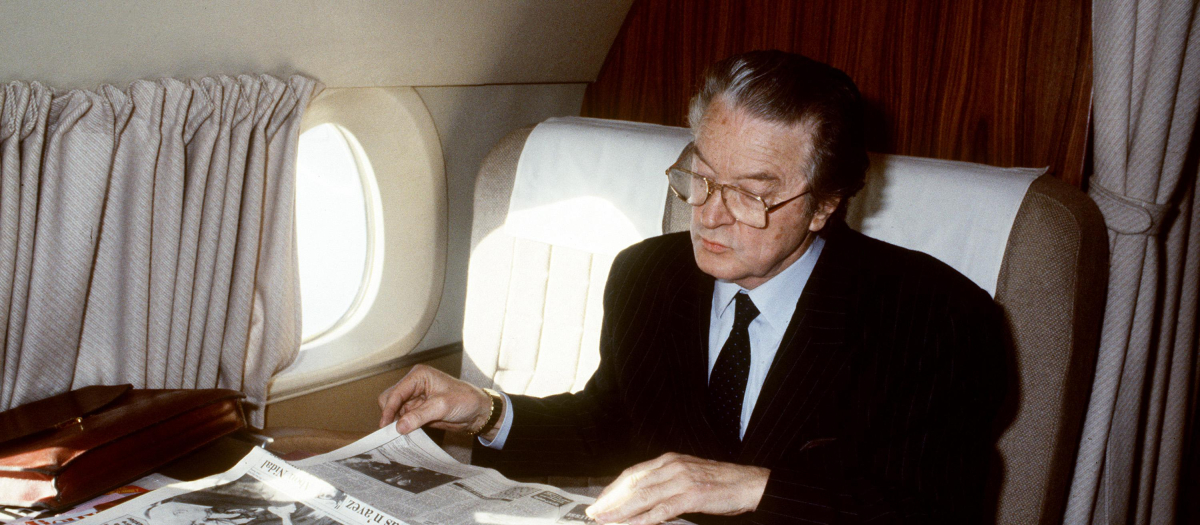 Roland Dumas, el histórico ministro de Exteriores de Mitterrand