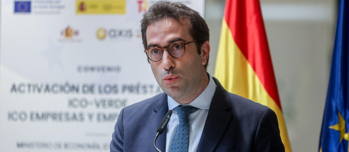 El ministro de Economía, Comercio y Empresa, Carlos Cuerpo.