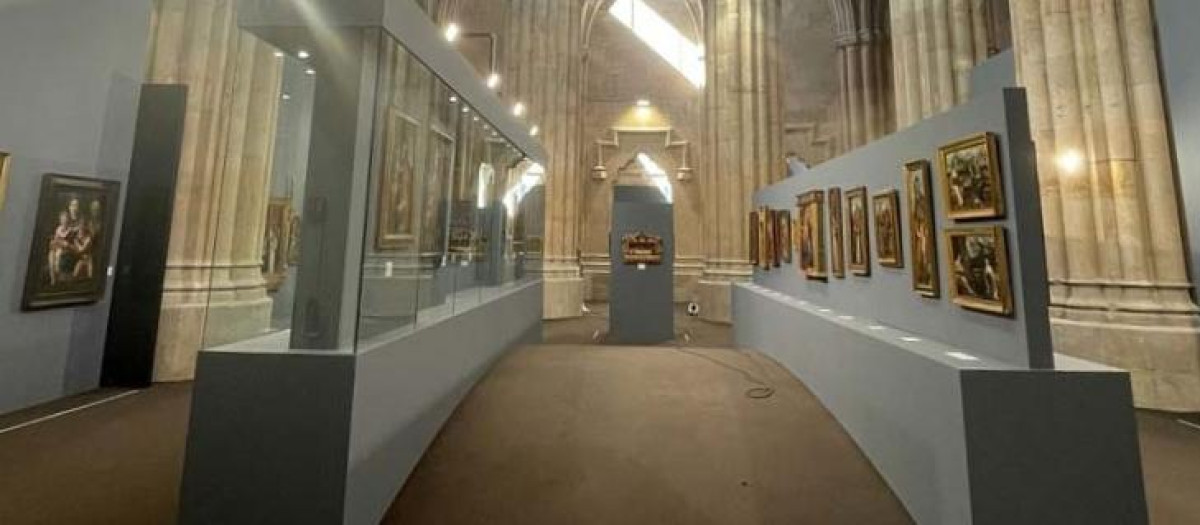 La basílica de Santa Teresa alberga la exposición 'El esplendor de la pintura en Valencia. Siglos XV-XVI'