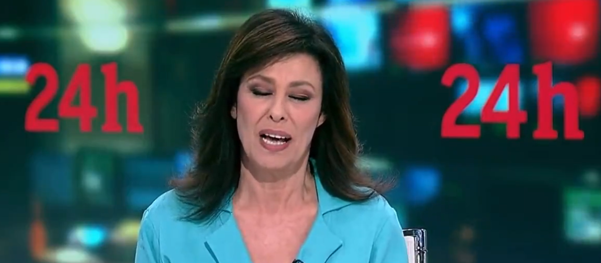 Beatriz Pérez-Aranda, presentadora del Canal 24 Horas