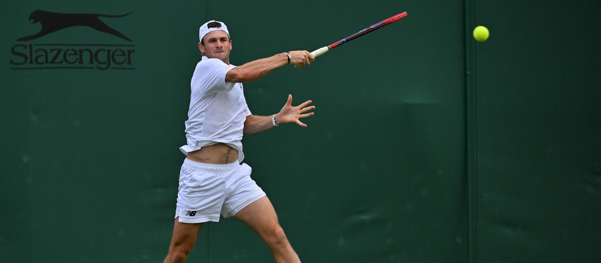 Tommy Paul es el rival de Carlitos Alcaraz en los cuartos de final de Wimbledon