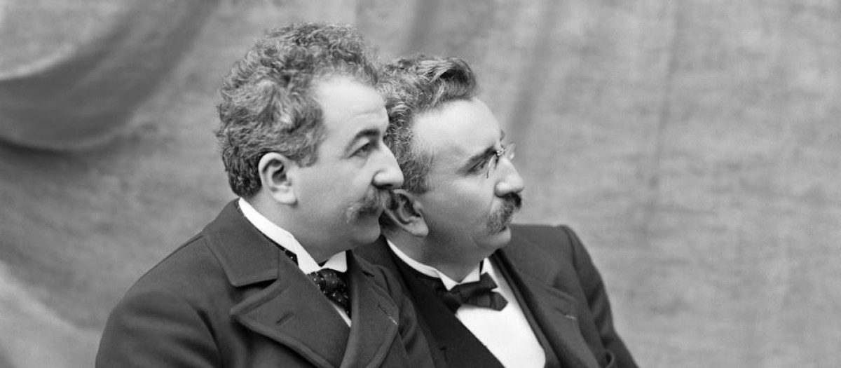 Los hermanos Auguste y Louis Lumière