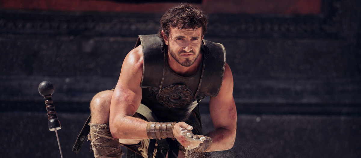 Paul Mescal interpreta a Lucio en Gladiator II