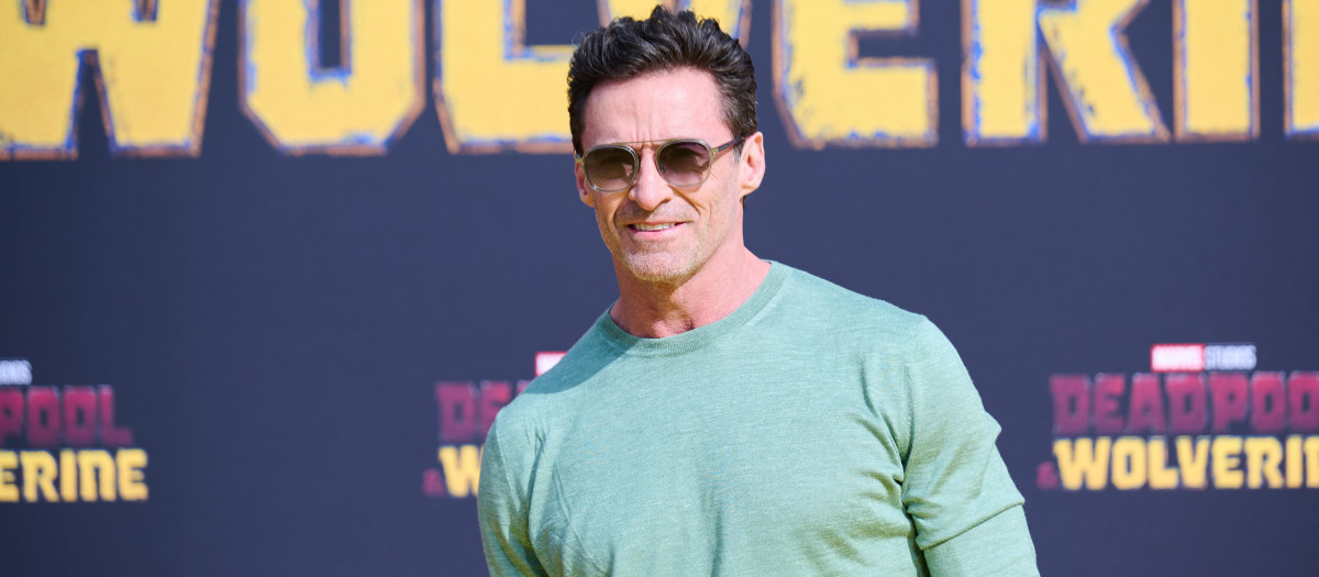 Hugh Jackman, durante el preestreno de Deadpool y Lobezno en Berlín