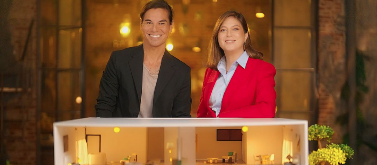 Julio Iglesias Jr. y Chábeli, presentadores de 'Los Iglesias. Hermanos a la obra