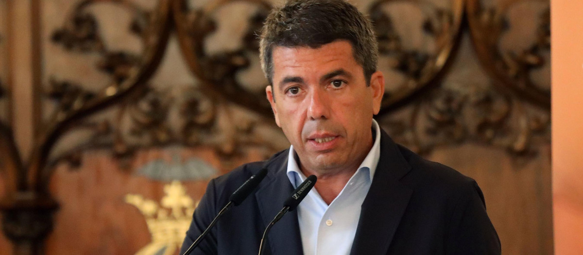 El presidente de la Generalitat Valenciana Carlos Mazón