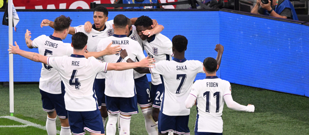 Gol Kane 1-1 Inglaterra
