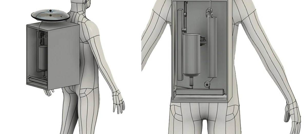 Traje espacial para transformar la orina en agua