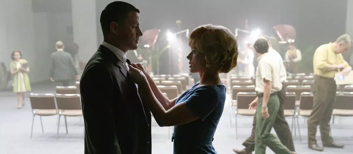 Escena del nuevo estreno Fly Me to the Moon, ya en cines