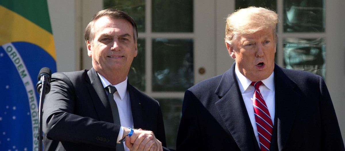 Bolsonaro y Trump, en una imagen de 2019