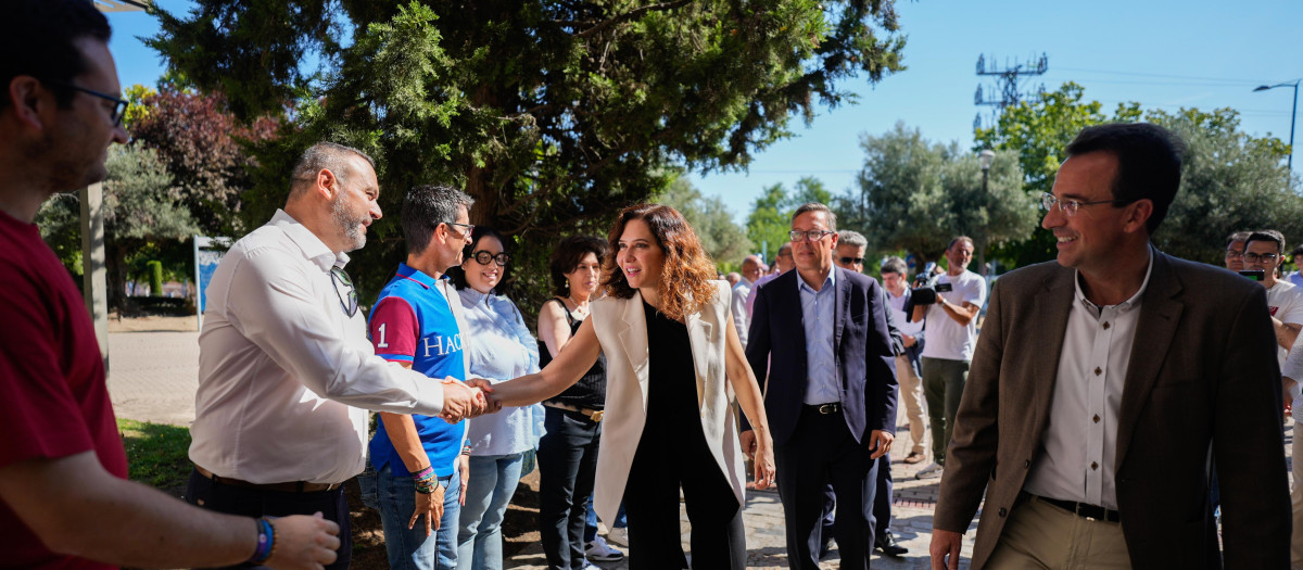 La presidenta de la Comunidad de Madrid, Isabel Díaz Ayuso