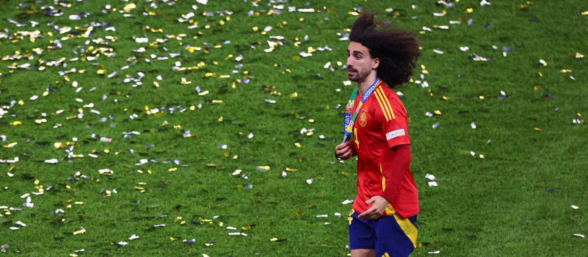 Marc Cucurella ha sido una de las grandes revelaciones de la Eurocopa