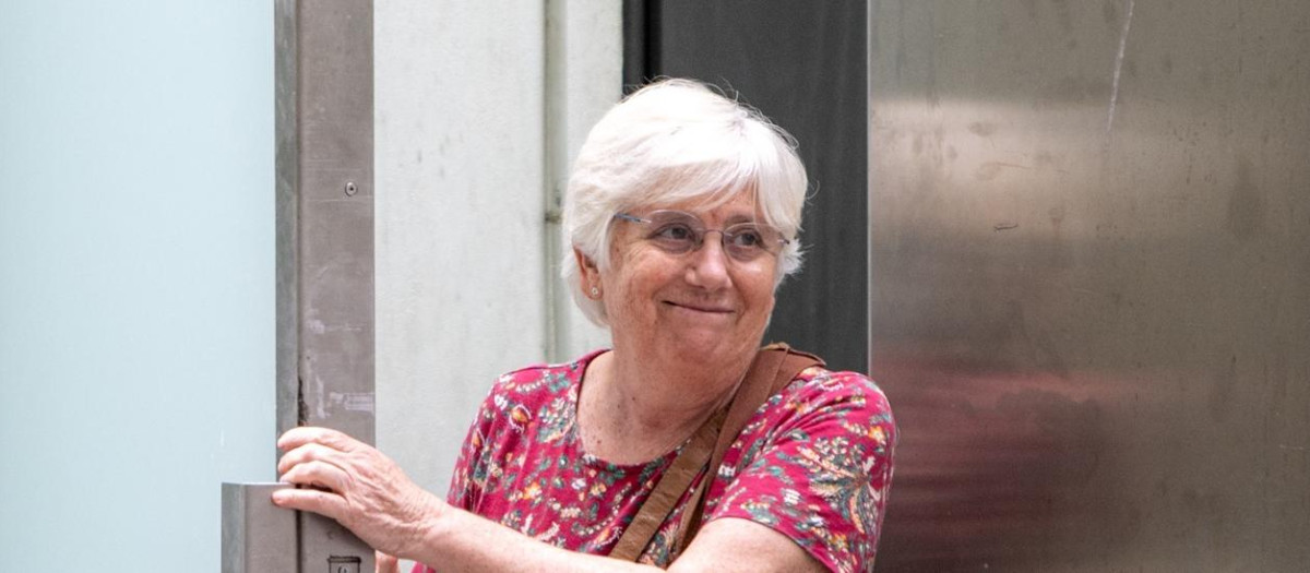La exeurodiputada de Junts y exconsellera Clara Ponsatí, en una imagen de archivo