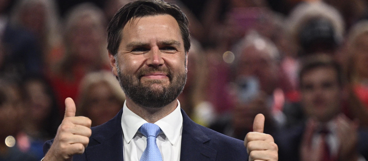 El senador por Ohio y candidato republicano a la vicepresidencia de Estados Unidos, J.D. Vance