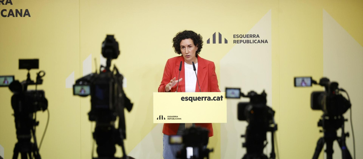 La secretaria general de ERC, Marta Rovira.