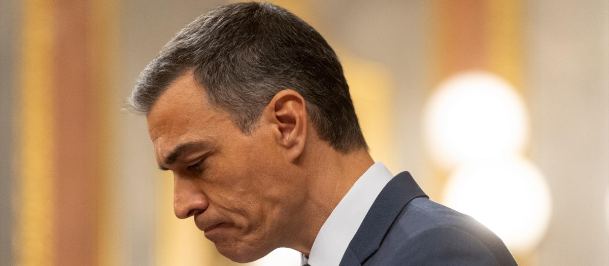 El presidente del Gobierno, Pedro Sánchez