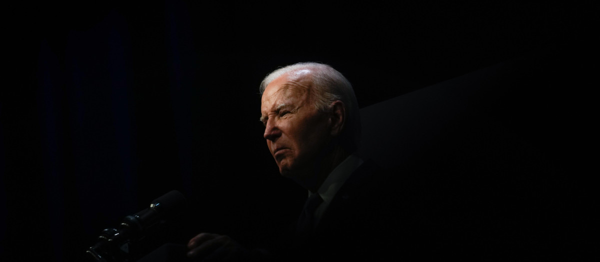 Biden hablando sobre economía en una cumbre de Las Vegas el 16 de julio
