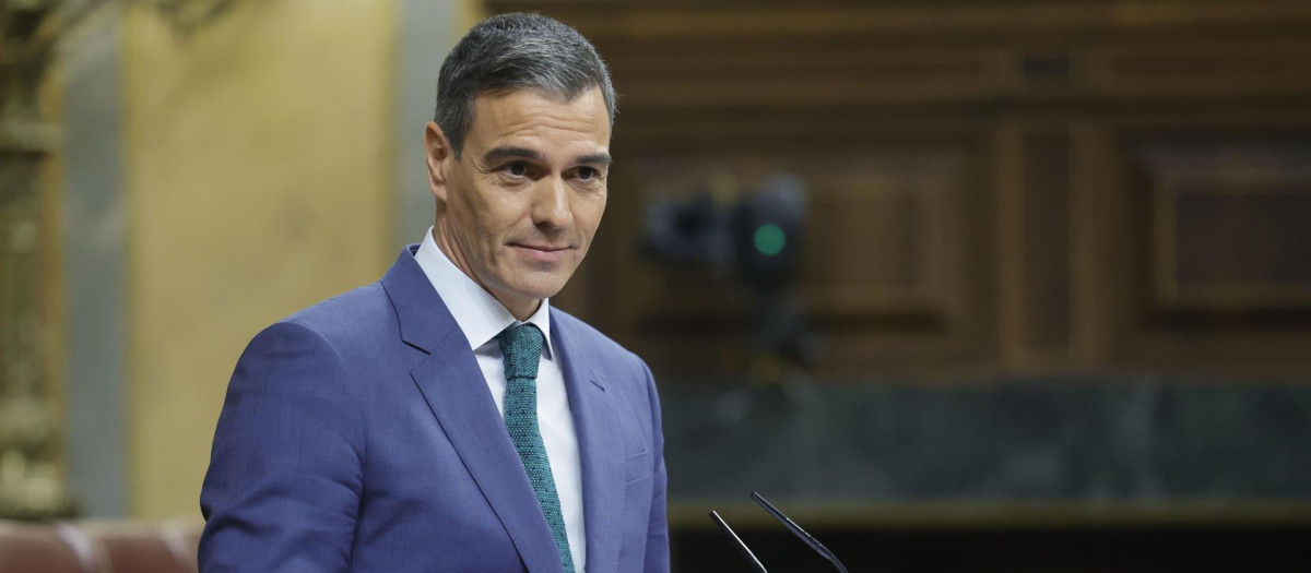 El presidente del Gobierno, Pedro Sánchez
