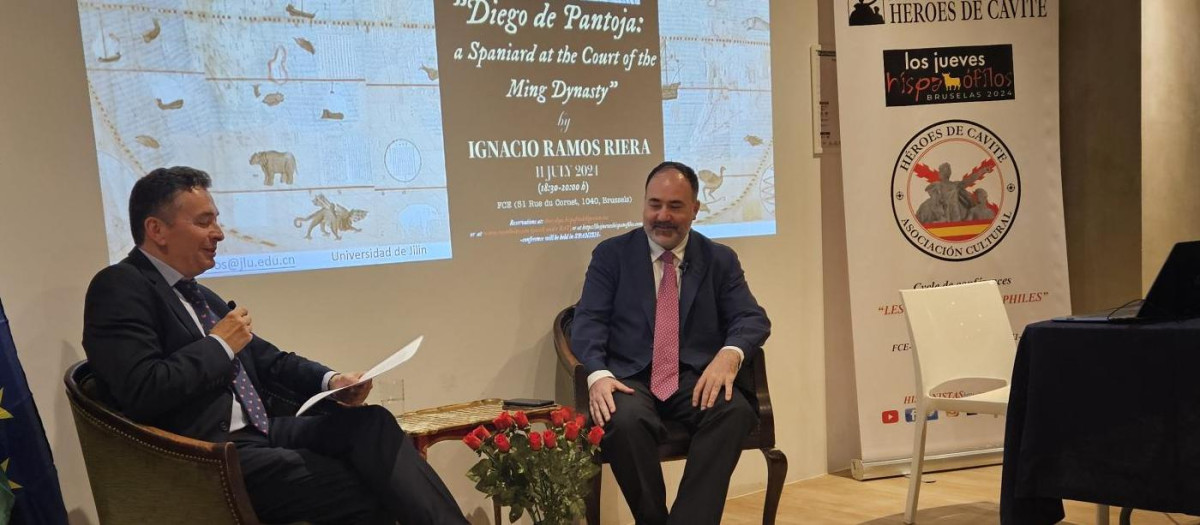 Conferencia sobre Diego de Pantoja en los Jueves Hispanófilos de Bruselas