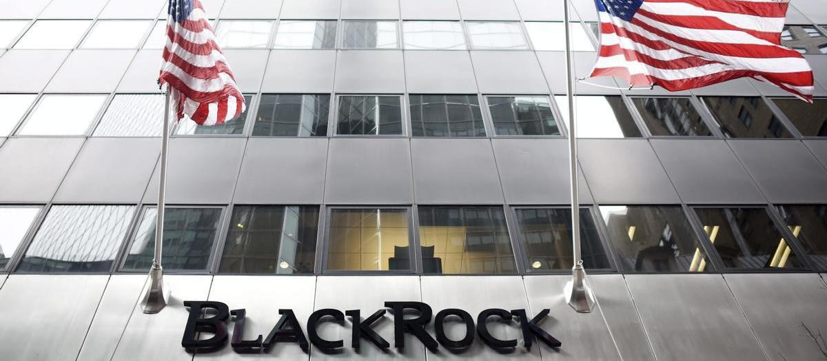 Fachada de la sede de BlackRock en Nueva York