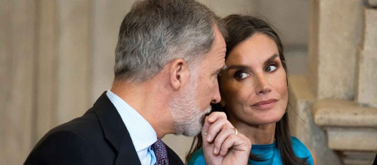 El Rey Felipe VI y la Reina Letizia, en una imagen de junio