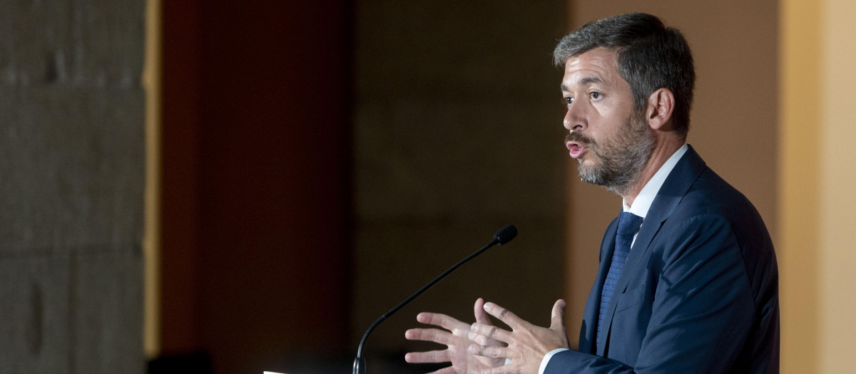 El consejero de Presidencia, Justicia y Administración Local y portavoz del Gobierno regional, Miguel Ángel García Martín