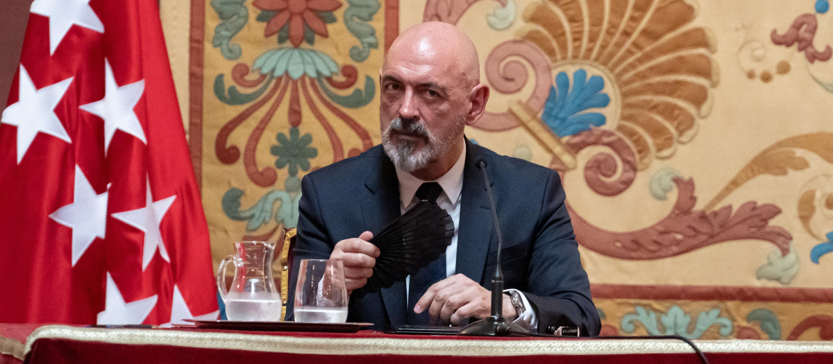 El rector de la Universidad Complutense, Joaquín Goyache