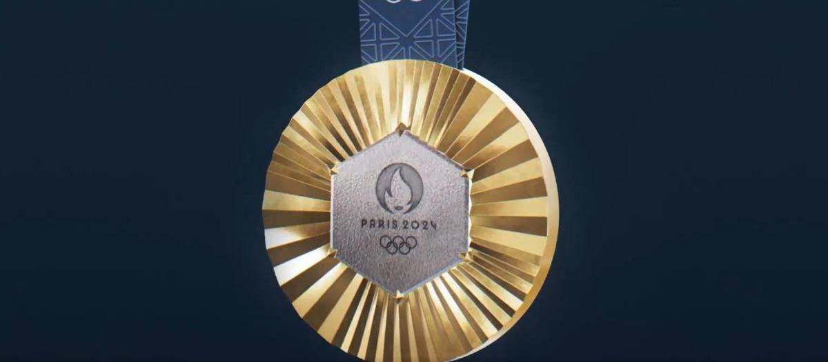 La medalla de oro de los Juegos de París tiene tan solo seis gramos de este material