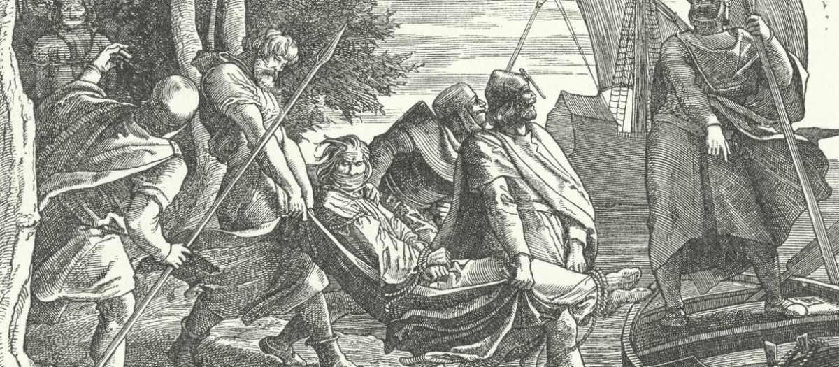 Valdemar II hecho prisionero por Enrique de Schwerin