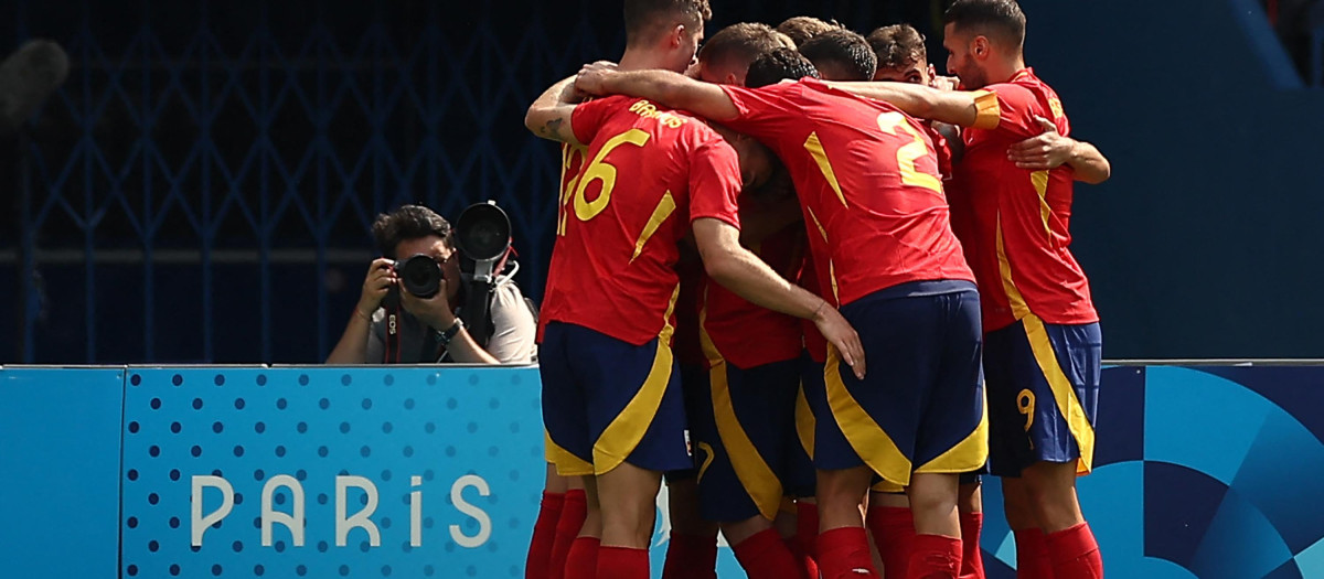 La selección olímpica sub-23 ha debutado con buen pie en los Juegos de París