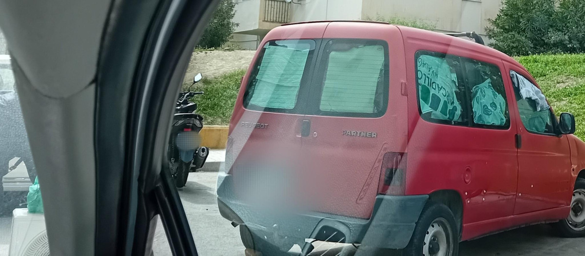 La furgoneta en la que pernoctaba la niña fue detectada por la Policía en el mes de mayo